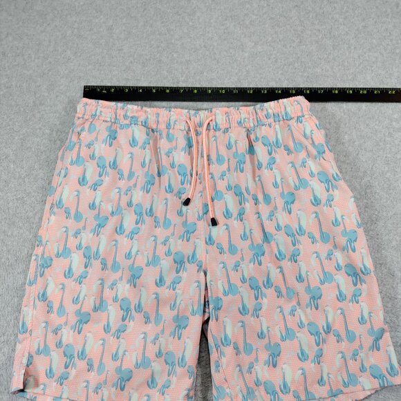 Peter Millar Swim Trunks Mens Large Seaside Flamingo Frontier Quick-Dry Liner - Picture 6 of 8